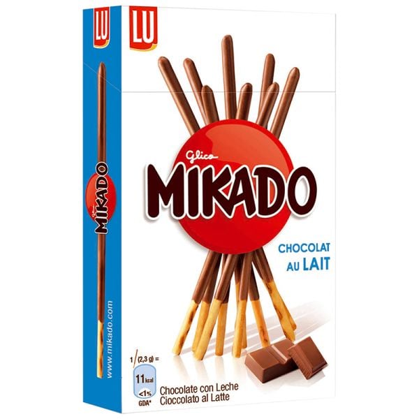 Sticks dipped in milk chocolate Mikado lait 75 g box