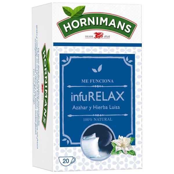 Relaxing infusion Hornimans infurelax, works for me 20 bags box