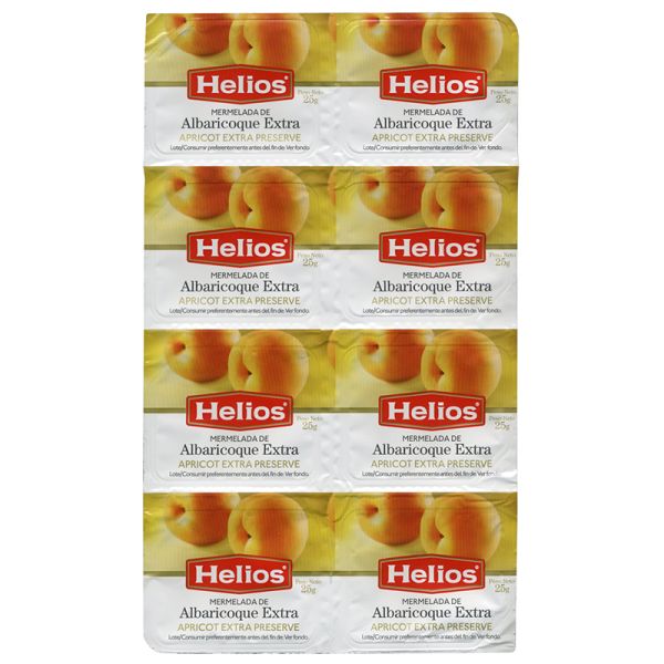 Apricot jam Helios 10x25 g portions