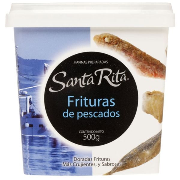 Special flour for fried fish Santa Rita 500 g canister