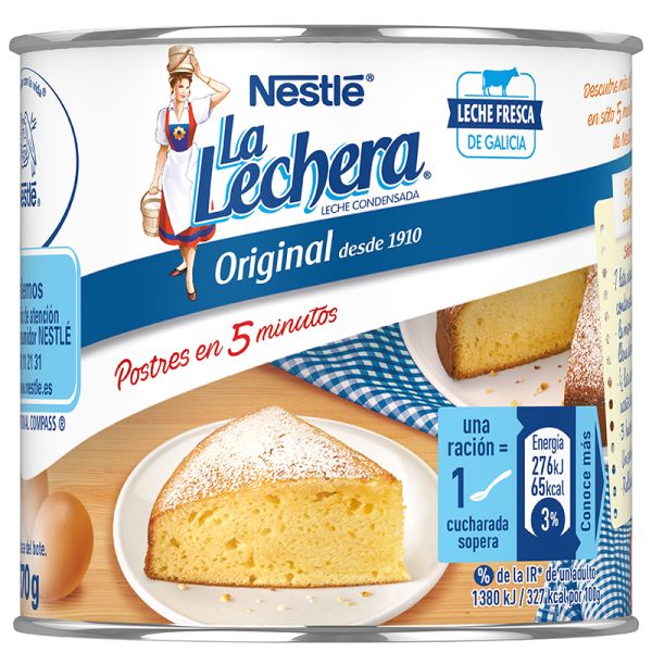 Condensed milk La Lechera 370 g tin