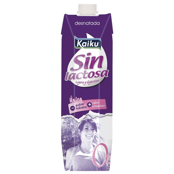 Skimmed milk lactose Kaiku 1 l carton