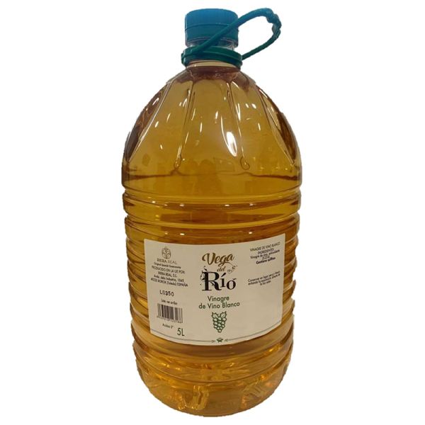 Vega del Río White wine vinegar 5 l bottle