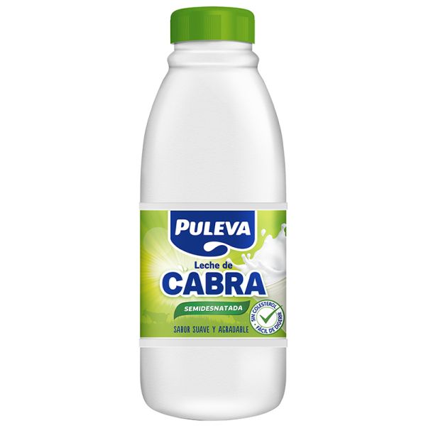 Semi-skimmed goat's milk Puleva bottle 1 l