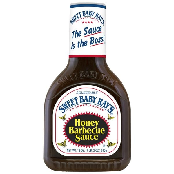 Sweet Baby Ray's Barbecue sauce with honey 510 g bottle