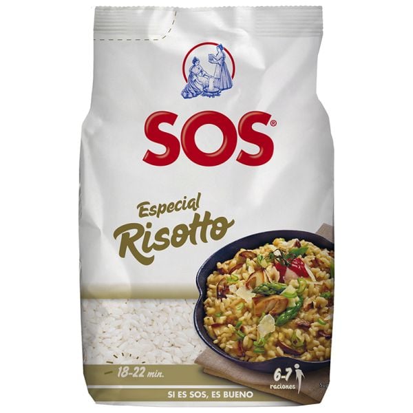 SOS Special rice for risotto 500 g bag