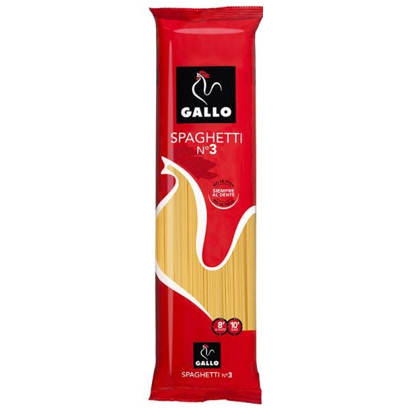 Spaghetti Nº3 Gallo 450 g bag