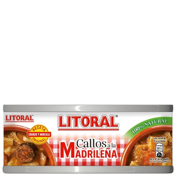 Madrid-style tripe Litoral 370 g tin