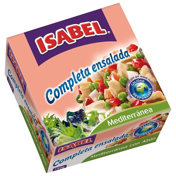 Mediterranean salad Isabel Complete Salads 130 g tin