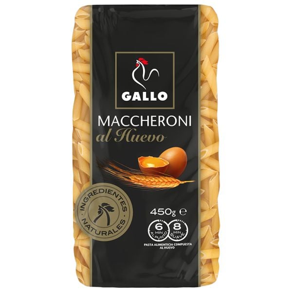 Gallo Macaroni with egg 450 g bag