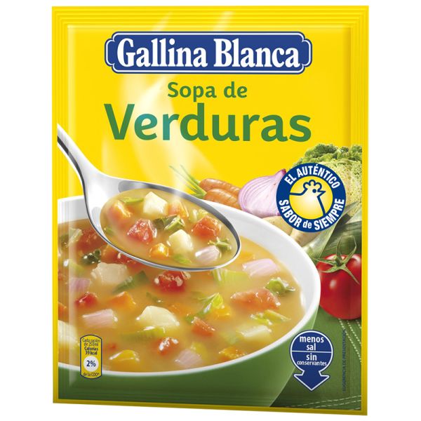 Vegetable soup Gallina Blanca 57 g packet