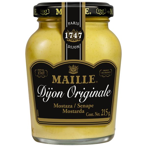 Original Dijon Mustard Maille 215 g jar