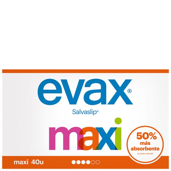 Panty lin Evax cotton-like maxi 40 units