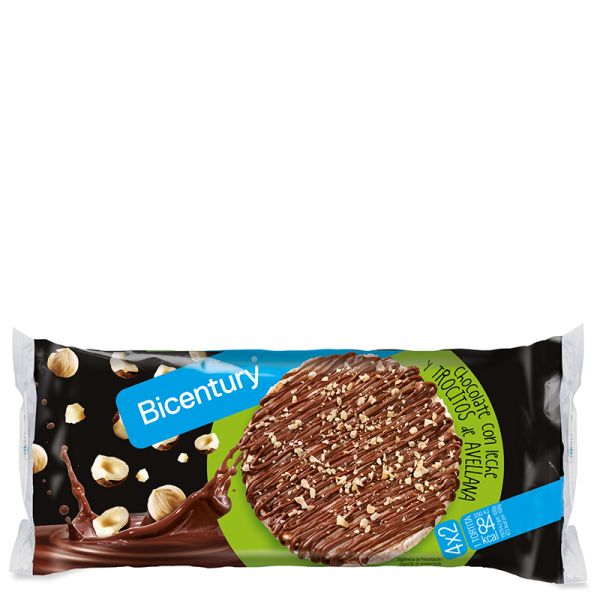 Bicentury Chocolate and hazelnut pancakes 4 units 135 g