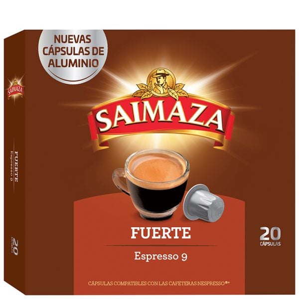 Saimaza Espresso coffee Strong Nespresso system 20 units