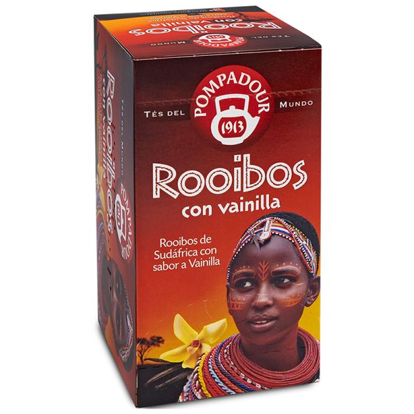 Pompadour Rooibos with vanilla infusion 20 bags box
