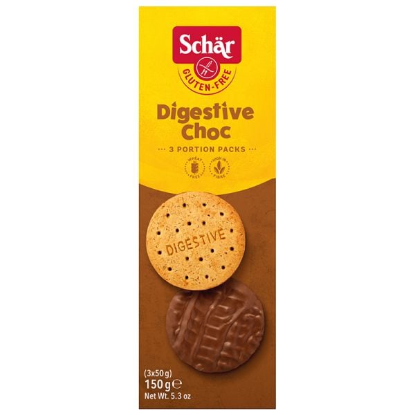 Schär Digestive cookies with chocolate gluten-free 150 g