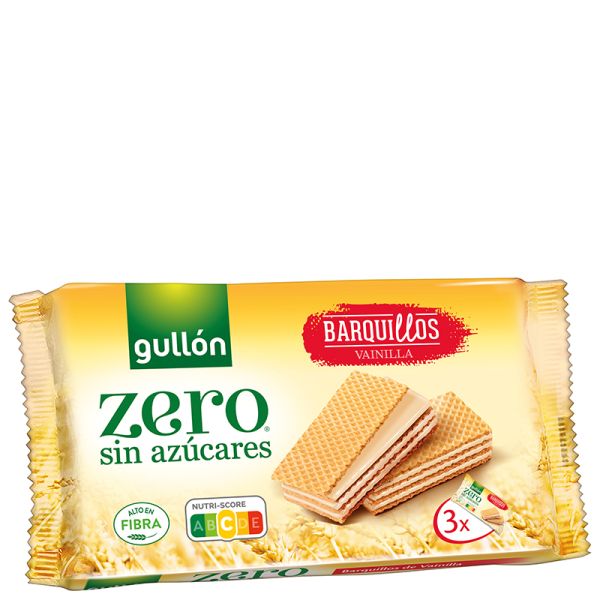 Gullón Vanilla wafers Nature no added sugars 180 g