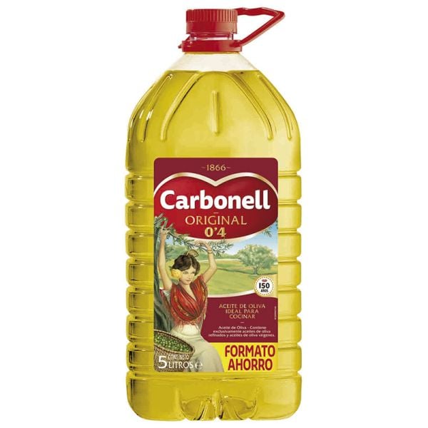 Olive oil 0,4º Carbonell pet 5 l