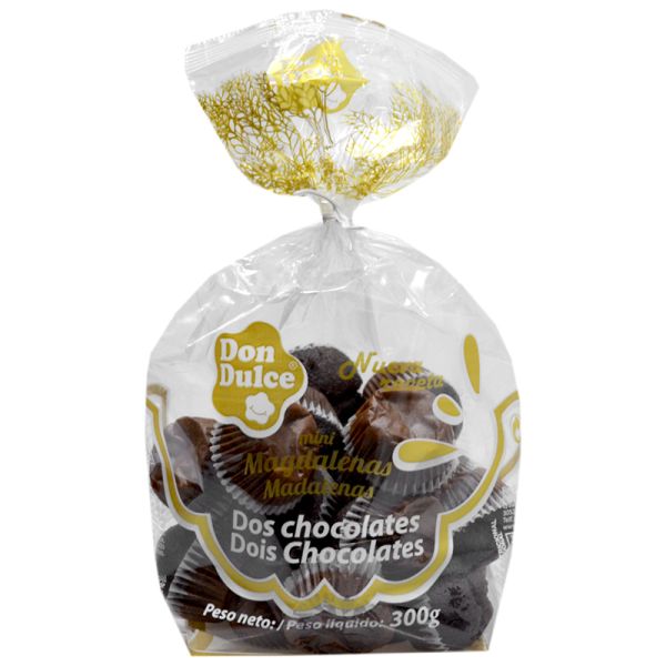 Don Dulce Mini cupcake Two Chocolates 300 g bag