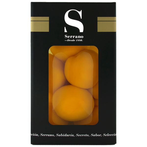 Whole peaches in syrup Conservas Serrano 2,65 kg jar