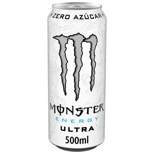 Energy drink Ultra White Monster 50 cl can