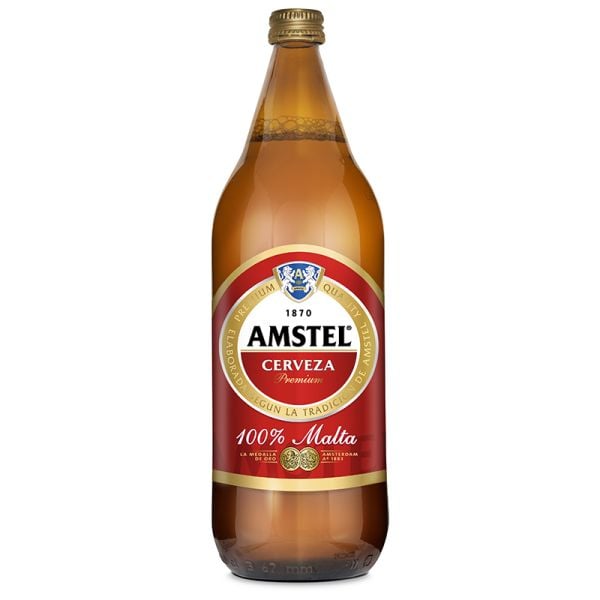 Beer Amstel 1 litre bottle