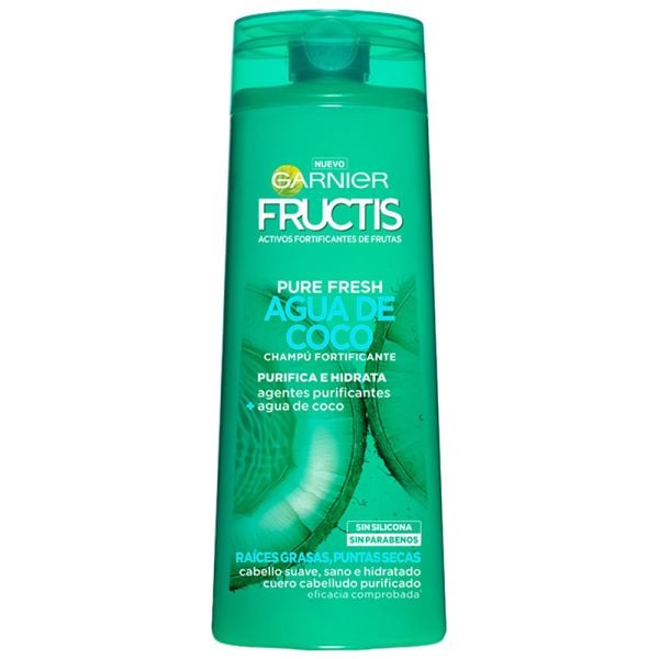 Garnier Shampoo Fructis PureFresh coconut water 360 ml bottle