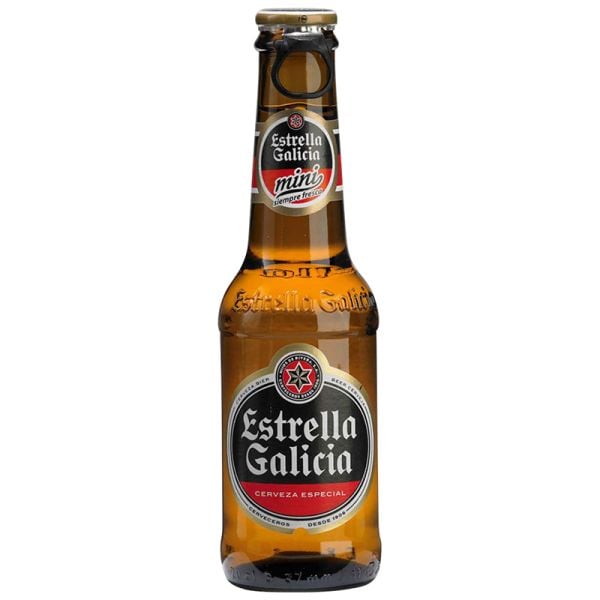 Beer Estrella Galicia 20 cl bottle