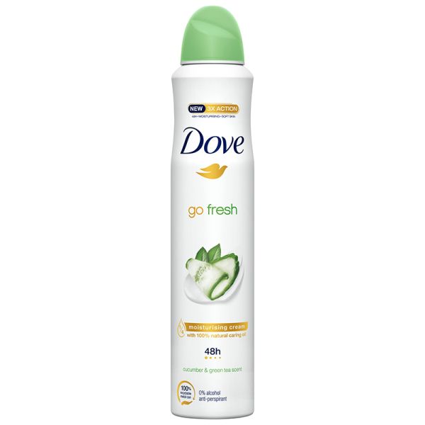 Dove Deodorant spray antiperspirant Cucumber 200 ml