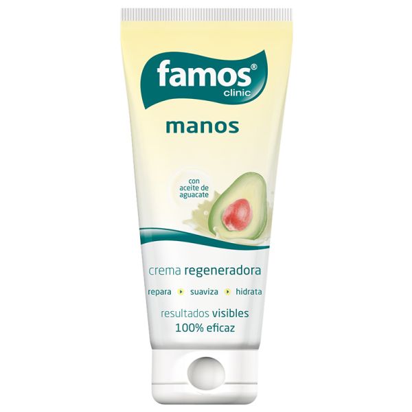 Famos Regenerating hand cream 100 ml tube