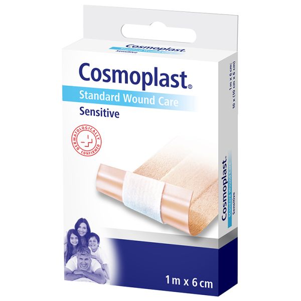 Cosmoplast Pre-cut bandages 6 cm 1 metre