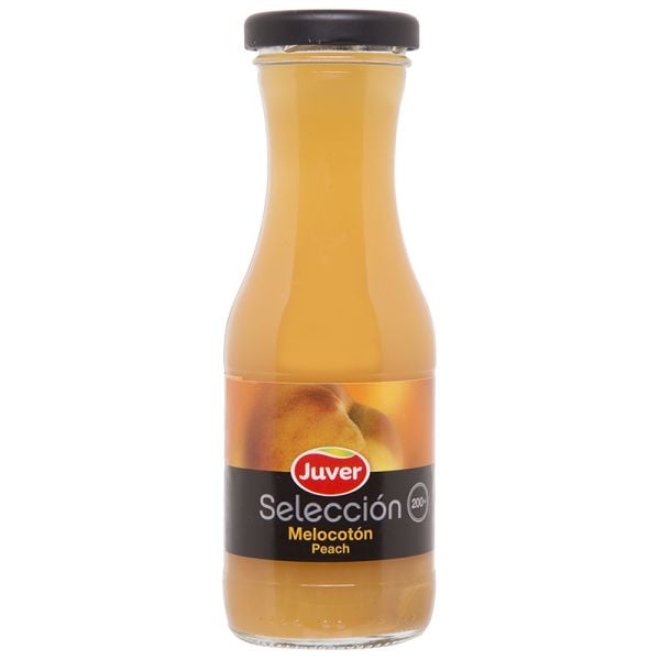 Peach juice Juver Selection 20 cl bottle