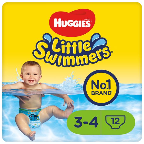 Huggies Swimsuit diapers Little Swimmers size 3-4 12 units