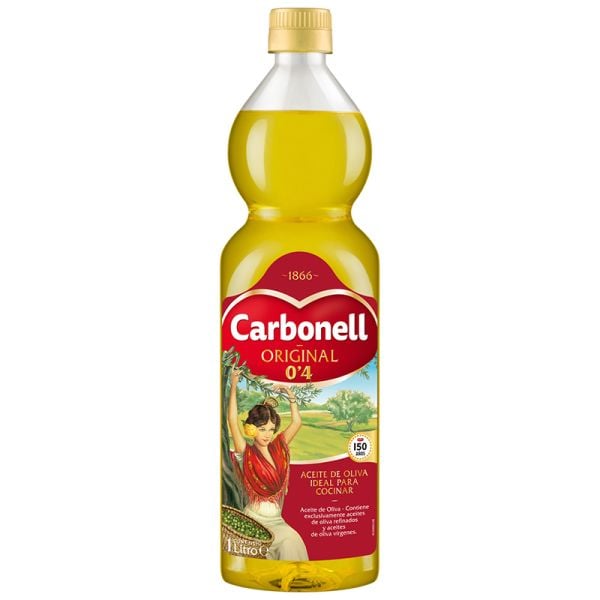 Olive oil 0,4º Carbonell 1l pet
