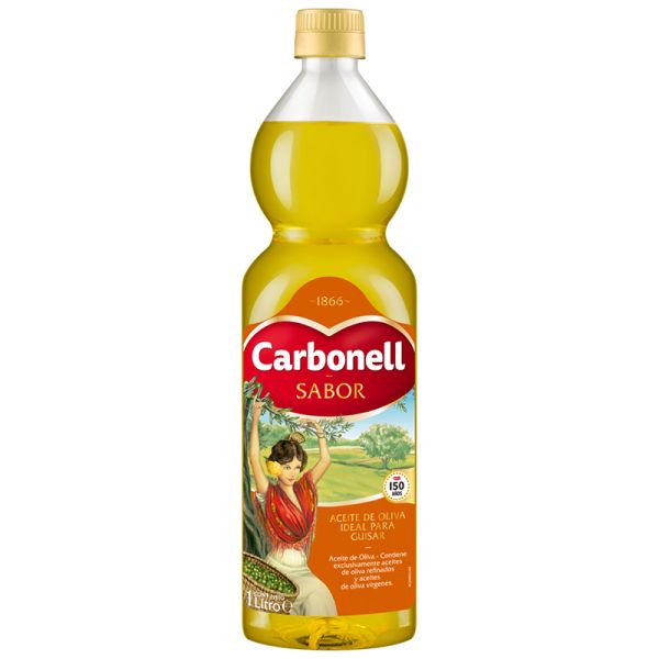 Olive oil 1º Carbonell intense flavour 1 l pet