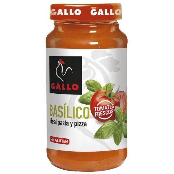 Basil sauce Gallo bottle 350 g