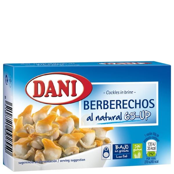 Cockles in the wild Dani tin 58 g
