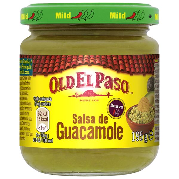Guacamole sauce Old El Paso 195 gr jar