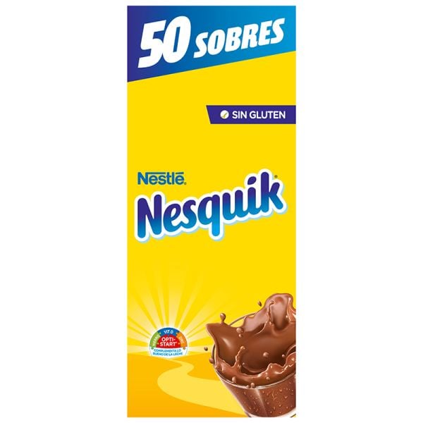 Nesquik soluble cocoa single-dose sachets 50x13,5 g