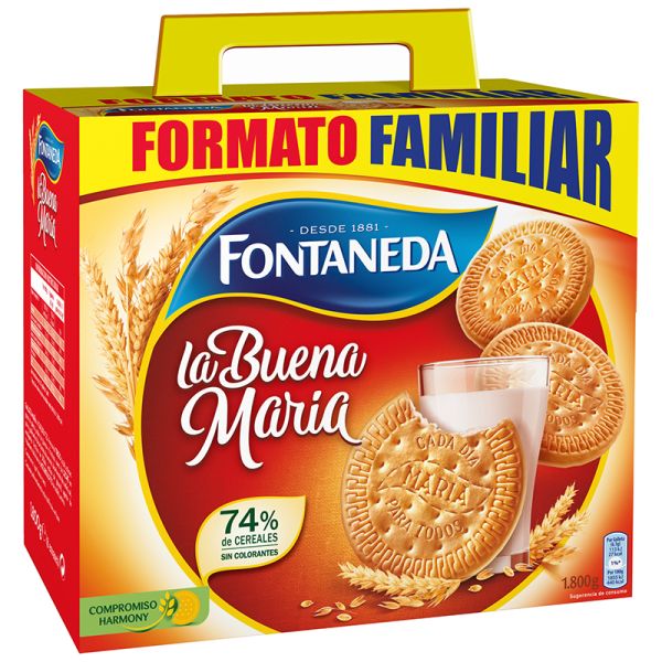 Biscuits La Buena María Fontaneda box 1,8 kg