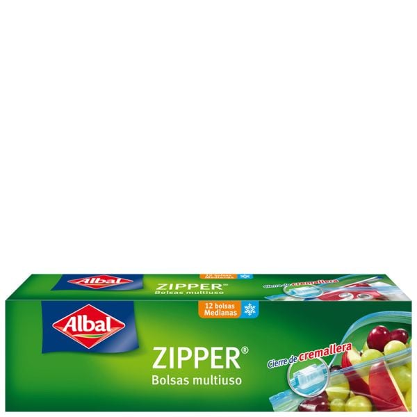 Freeze bags Albal medium 1L package 12 ud