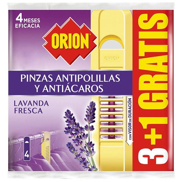 Orion Moth insecticide hanger Lavender scent 4 units