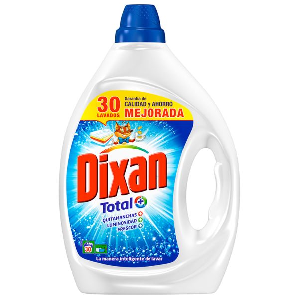 Liquid detergent Dixan gel 30 doses