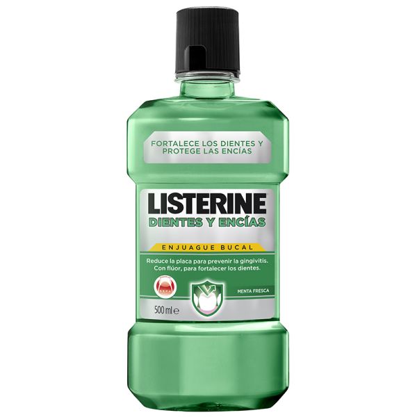 Antiseptic mouthwash Listerine Teeth and gums bottle 500 ml