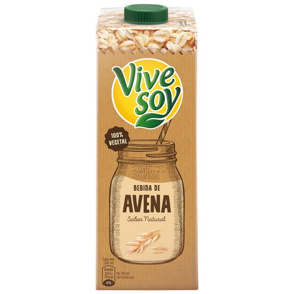 Oat drink Vivesoy Pielvital 1 l brik
