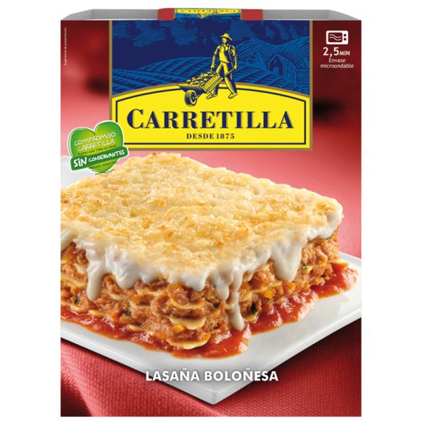 Lasagne Bolognese Carretilla 375 g bowl