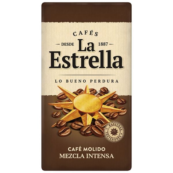 Ground coffee intense mix 50/50 La Estrella 250g