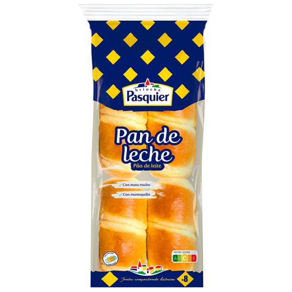 Pasquier Milk bread 8 units