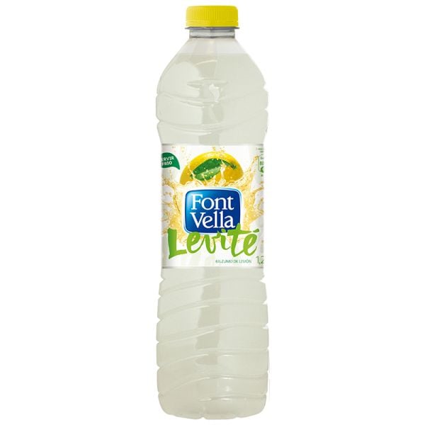 Spring water with lemon juice Font Vella Levité 1,25l pet